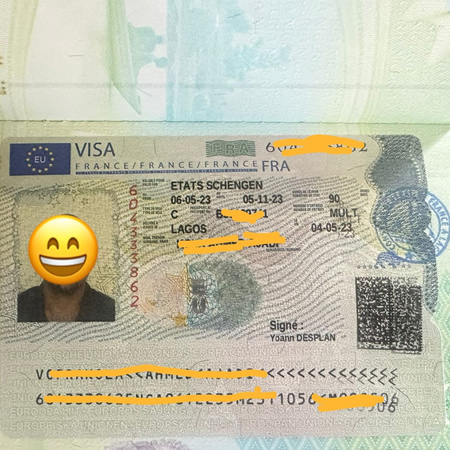 Tourist Visa Client – Paris Vacation